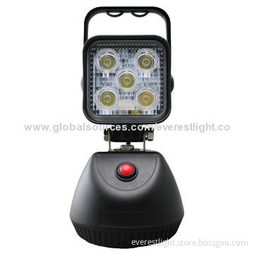 Patent Rechargeable LED Work Light, Used for Work, Repair, Camping and Construction
